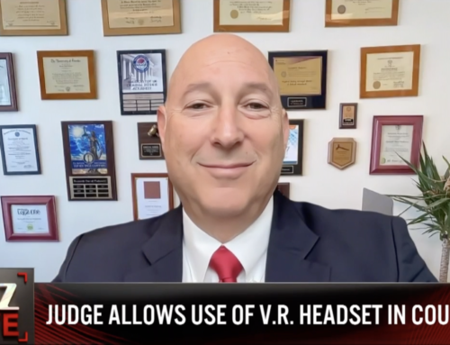 VIRTUAL REALITY * JUDGE USES NEW TECH IN COURT…SEES DEFENDANT’S POV